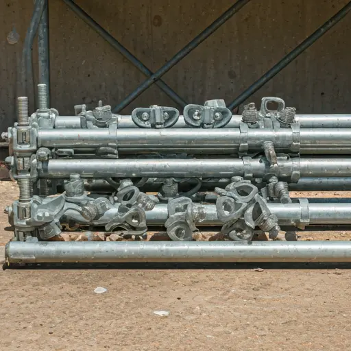 Base plate for scaffolding foundation.